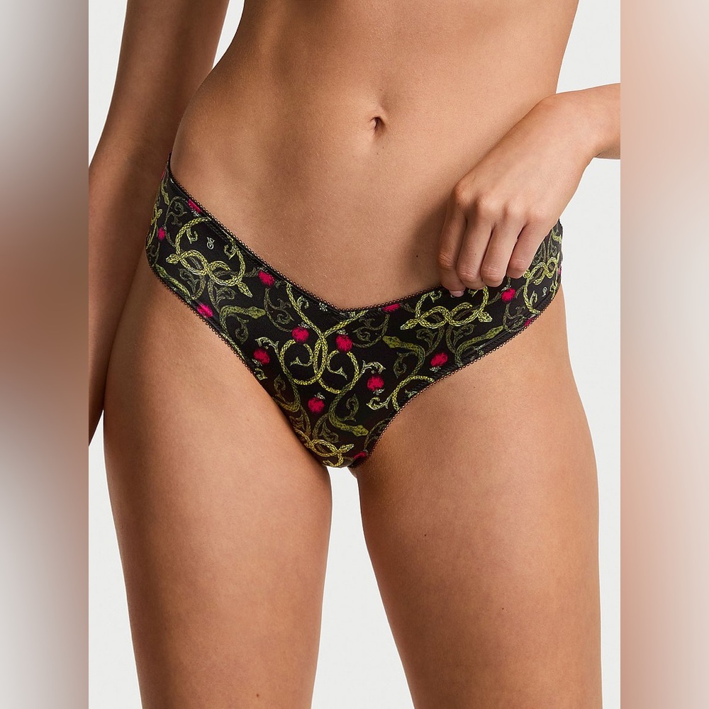 NWT Victoria’s Secret Very Sexy Strappy-Back Charm High-Leg Cheeky Panty Size S
